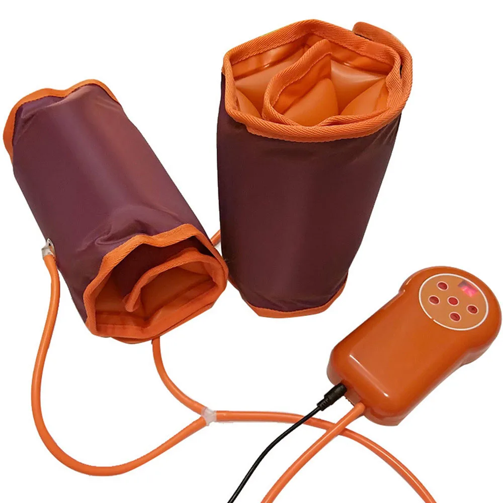 Воздушный компрессионный Электрический массажер для ступней массажный аппарат для облегчения боли в ногах компрессионный массажер для тела успокаивает мышцы - Цвет: arm massager