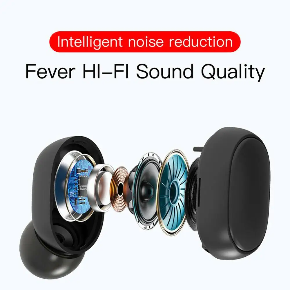 696 A6L TWS Bluetooth 5 0 беспроводные наушники светодиодный дисплей Автоматическое