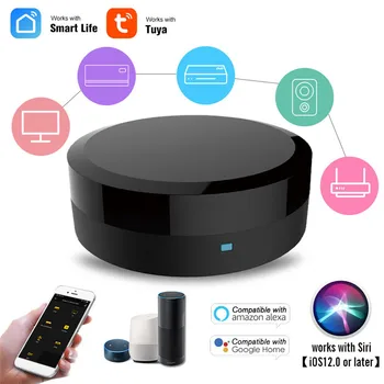 

Universal IR Smart Remote Controller WIFI+IR Tuya Smart APP Control Switch For TV Air Condition Work with Google Assistant Alexa