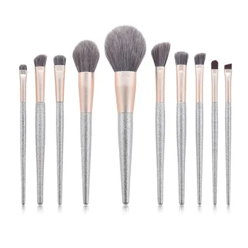 

NEW 10Pcs Makeup Brushes Face Cosmetics Foundation Powder Blush Makeup Brush for Women
