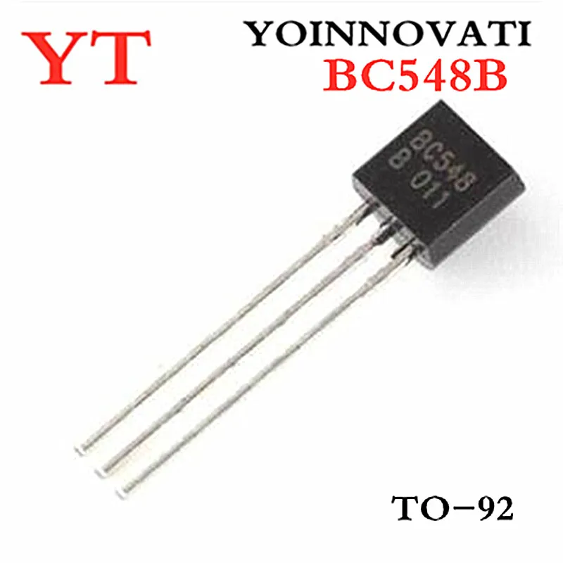 100 шт./лот BC548B BC548 TO-92 IC лучшее качество | Электронные компоненты и принадлежности