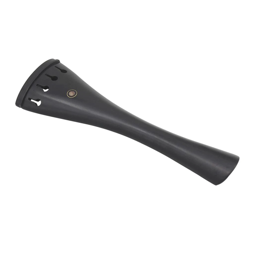 Violin Ebony Violoncello Accessory Tailpiece For 3/4 4/4 Violincello