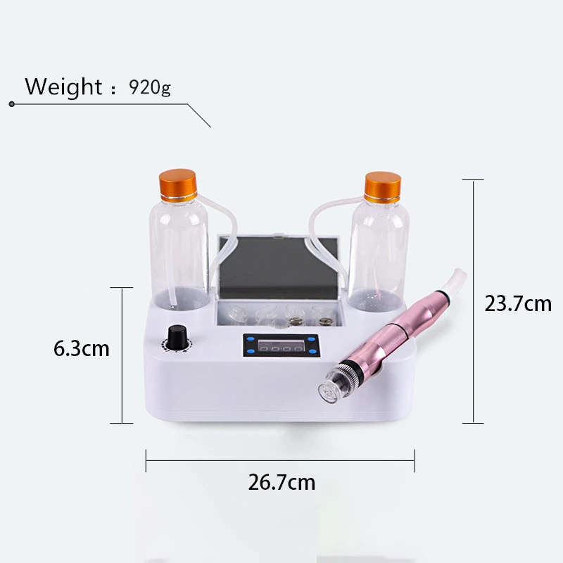  Portable Small Bubbles Pore Cleaner Blackhead Remover Acne Oxygen Spray Injection Beauty Machine