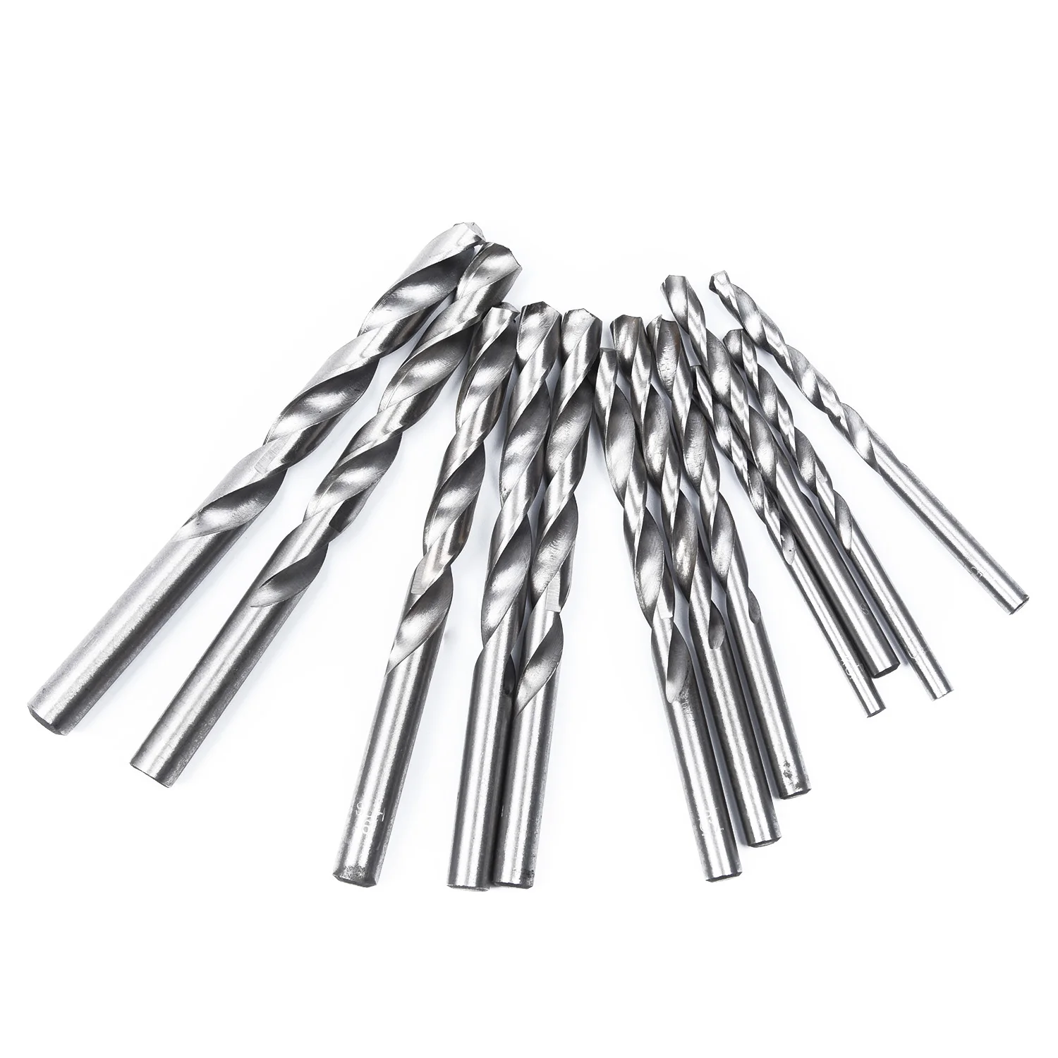 19x 1.5- 10mm 5Pcs Extra Long High Speed Drill Bits HSS For Metal Wood