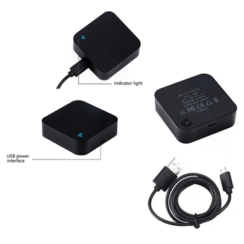 

WiFi IR Voice Remote Control Hub WiFi Smart Home Infrared Remote Controller for Home Air Conditioner TV control