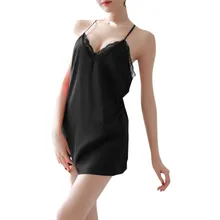 Сексуальное женское кружевное белье для сна, одежда для сна, сексуальное ночное белье на бретельках, женское нижнее белье, A35