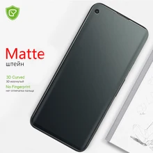 CHYI mat Film Google Pixel 3 için 4A XL ekran koruyucu parmak izi buzlu 3D kavisli hidrojel Film değil temperli cam