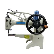 Máquina de reparación de calzado de cuero, manivela manual, 2972 sti/min, 500