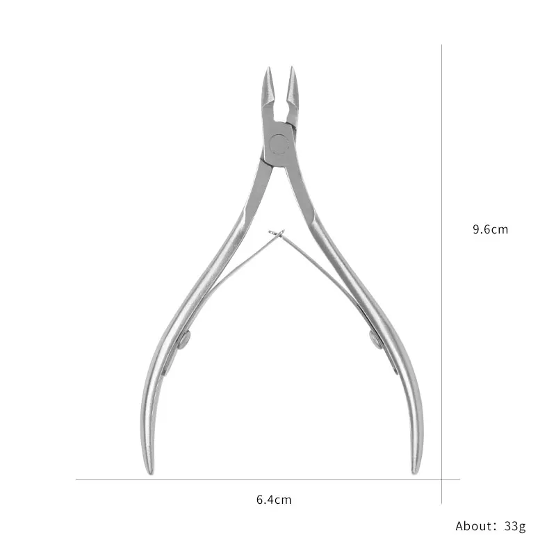 Stainless Steel Cuticle Nail Nipper Clipper Nail Art Manicure Pedicure Care Trim Plier Cutter Beauty Scissors Tools