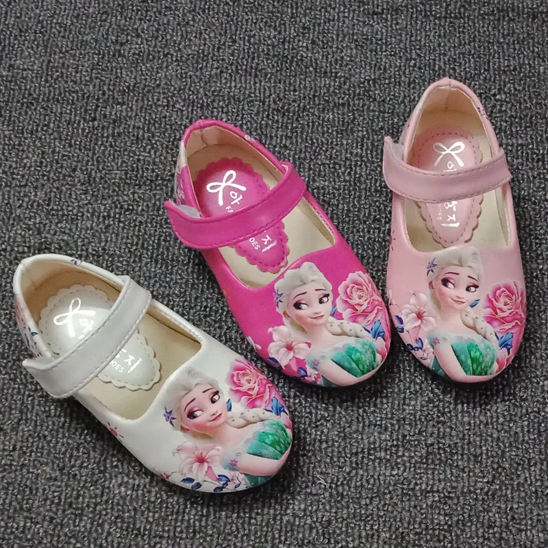 

Children's Princess Shoes 2019 Autumn New Children's Shoes Soft Bottom PU Shoes Kids Kids Shoes for Girl Toddler Sneakers