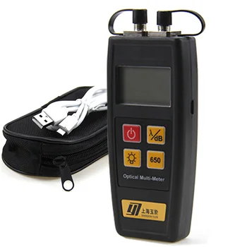

YJ-550A or YJ-550C Fiber Optical Power Meter VFL 1mw Visual Fault Locator 5km Fiber Optic Cable Tester
