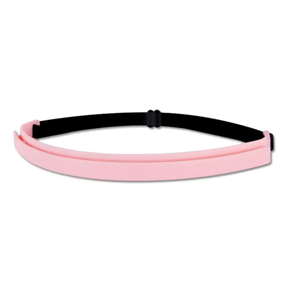 P Outdoor Sweatband Women Men Adjustable Breathable Sweat Absorption Silicone Headbands Running Fitness Sportswear Accessory New - Цвет: P