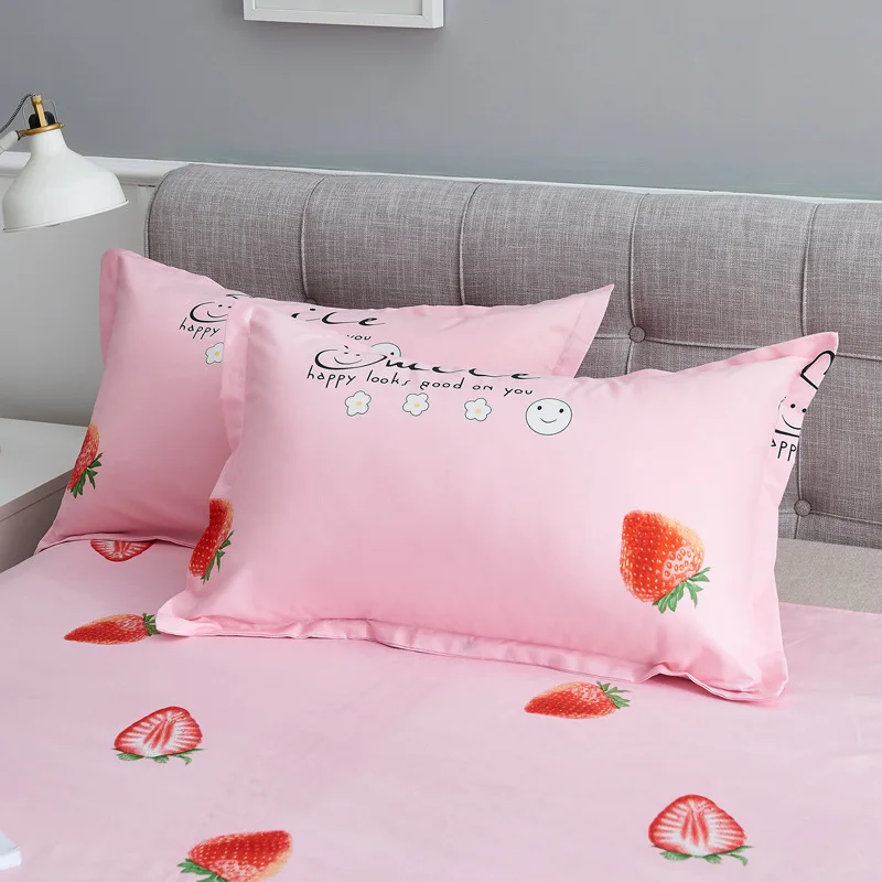 1 шт. наволочка с цветочным принтом чехол для подушки из полиэстера для спальни с 16 рисунками на выбор 48 см* 74 см