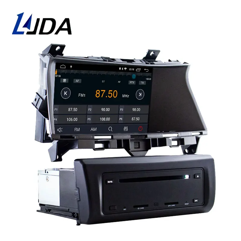 LJDA 2 DIN Android 10 автомобильный dvd-плеер для Honda Accord 2008-2013 Радио Аудио wifi Canbus gps навигация автомобильный мультимедиа