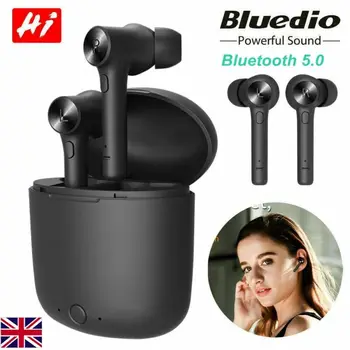 

Hi sport wireless bluetooth earphone for phone portable earbuds headset with charging box built-in microphone