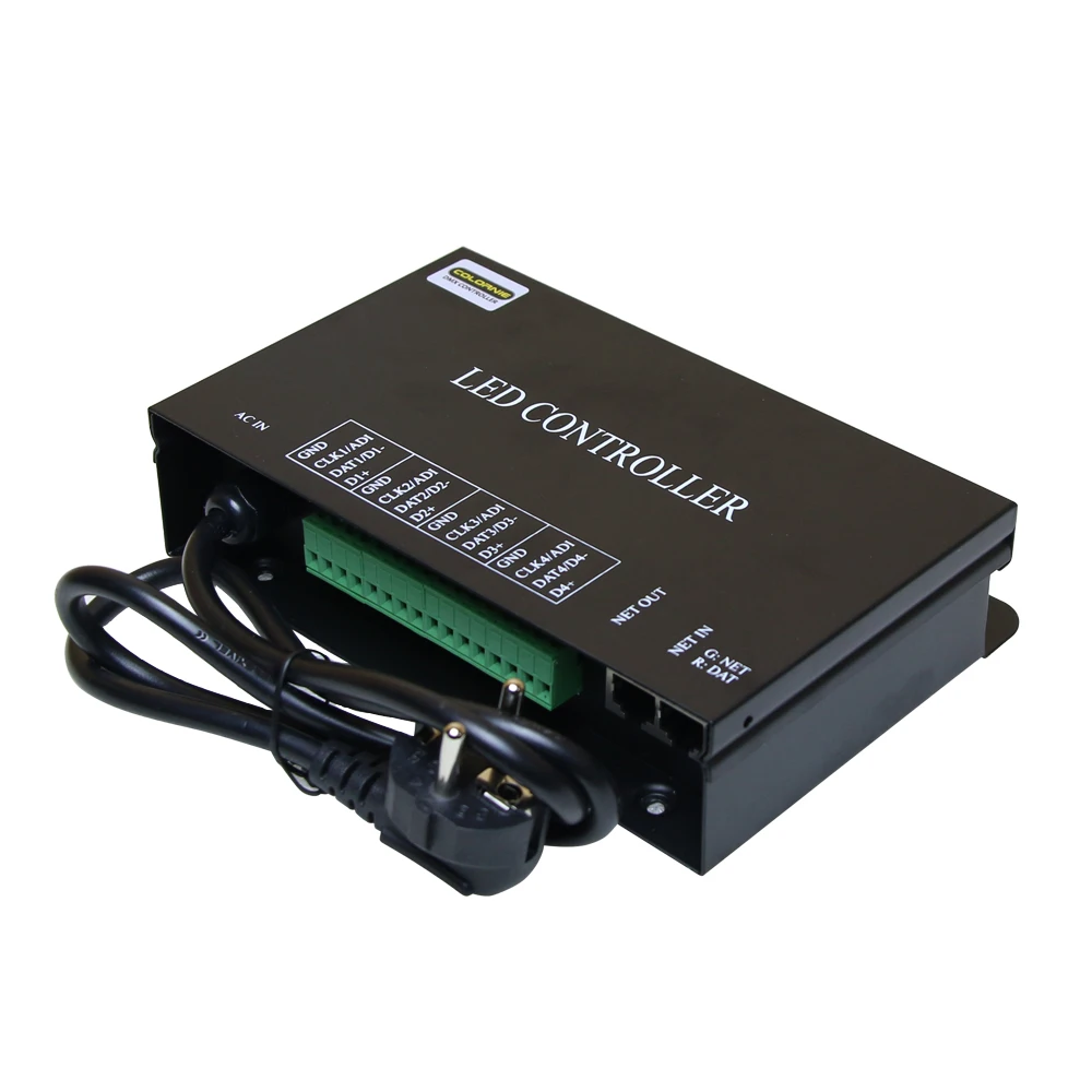 artnet eternet para spi pixel controlador 4 04