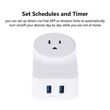

New WIFI Smart Plug Smart Switch Socket US Plug Audio Control Smart Timing Socket Wireless Outlet Voice Intelligent Control