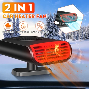 

12V 400W Portable Auto Car Heater Fan Air Cooler Windscreen Demister Defroster Heating Fan Car Defogger