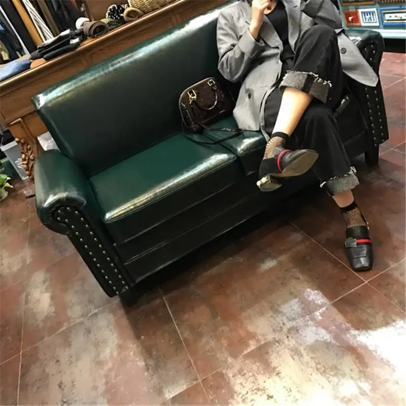 Version T Wypoczynkowy cofridivano секционный современный Zitzak Puff Asiento кожаный Mueble De Sala мобильный набор мебель для гостиной диван - Цвет: Version T