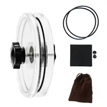 LP Виниловая пластинка очиститель зажим записи этикеток акриловая Очистка Инструменты ткань 667C