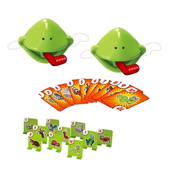 

Mouth Board Game Imaginative Play Number Recognition For Kids Family Party Take Card Tongue Be Quick Lick Tic-Tac Desktop