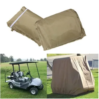 

242 x 122 x 168cm Waterproof Golf Cart Cover Rain 2 Passenger For Yamaha Club Car EZ-GO Model ATV Anti Sun UV Cover