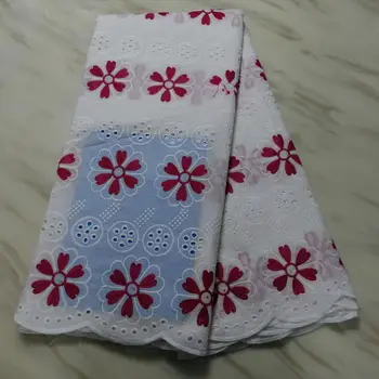

High Quality Swiss Voile Laces Switzerland Cotton African Dry Cotton Lace Fabric 2019 Nigerian Voile Lace 5 Yards