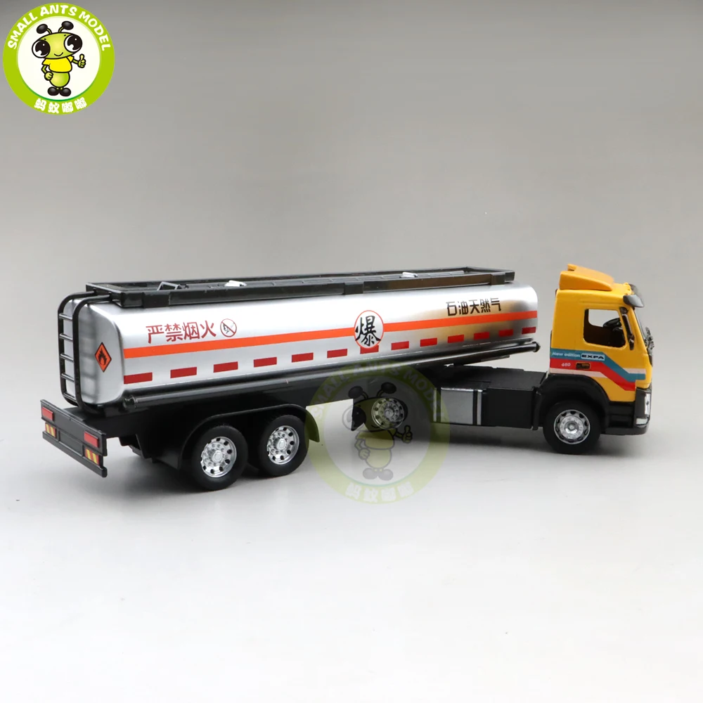 1/50 Volvo прицеп Автоцистерна литая металлическая Модель автомобиля игрушки Дети Мальчики Девочки Подарки