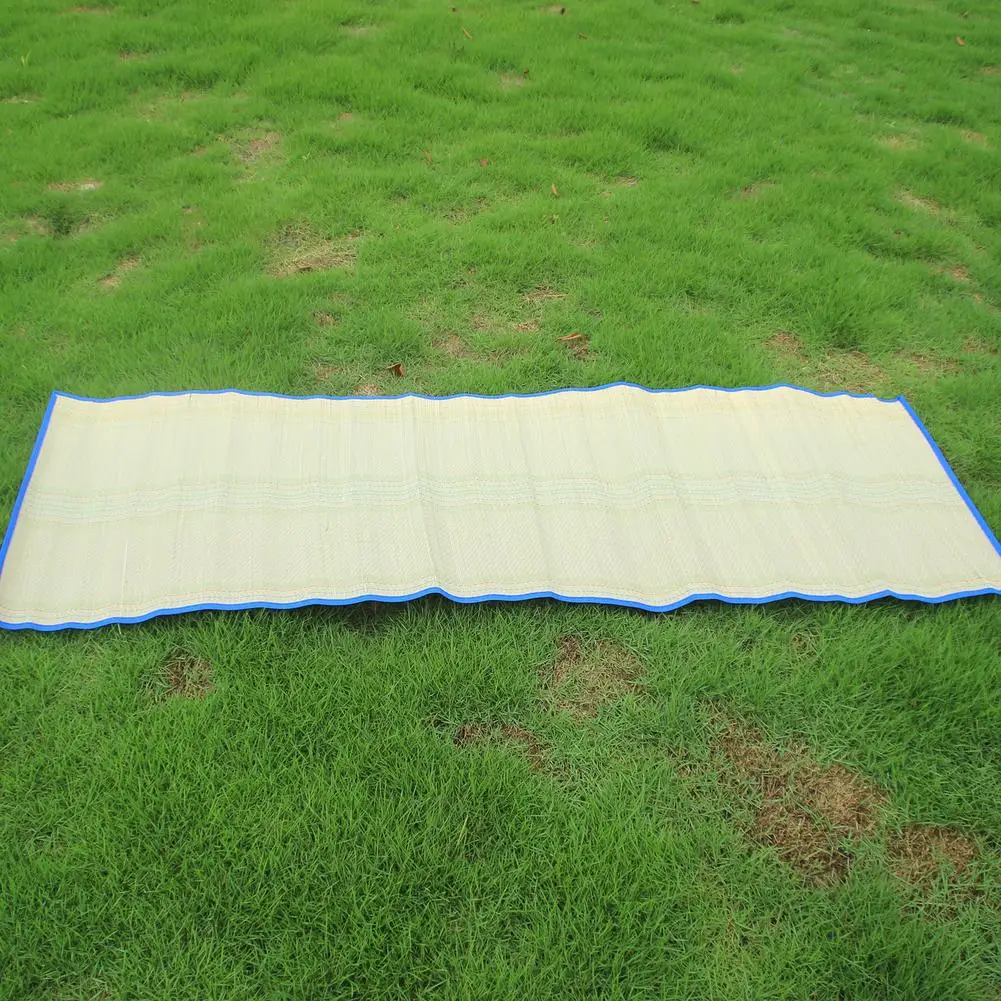 Classic Straw Mat Beach Outdoor Camping Portable Cooling Quick Drying Accessories | Спорт и развлечения