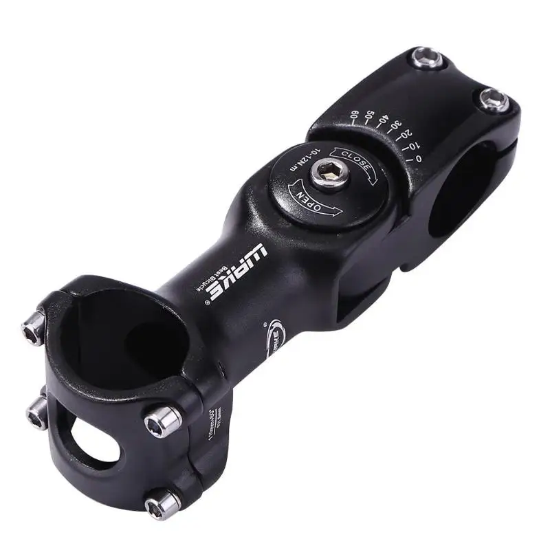 31.8x110mm WAKE 0-60 градусов регулируемый стержень для велосипеда 90 мм 110 мм 31,8 мм алюминиевый сплав Руль для горного велосипеда - Цвет: 31.8x110mm