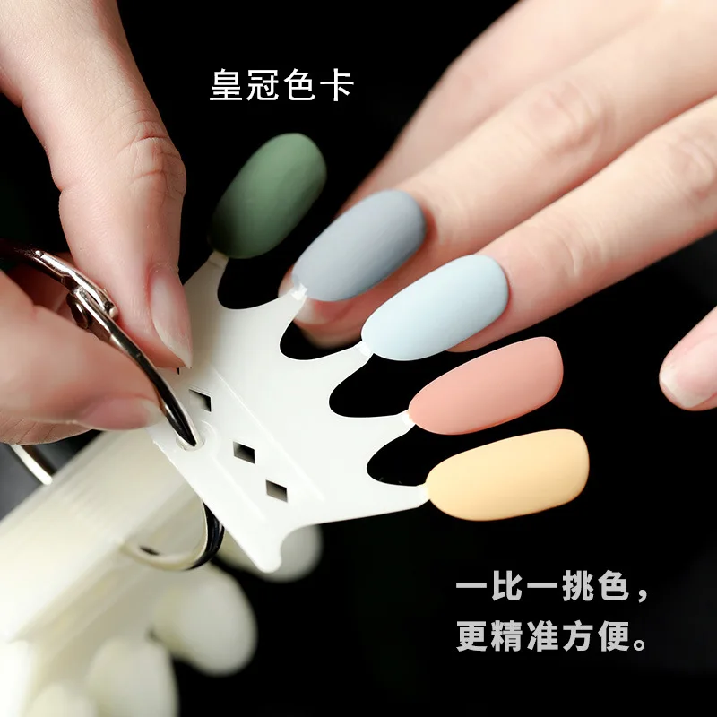

Nail Tips Card Board Color Card Practice Nail Show a Mode Exhibition Card