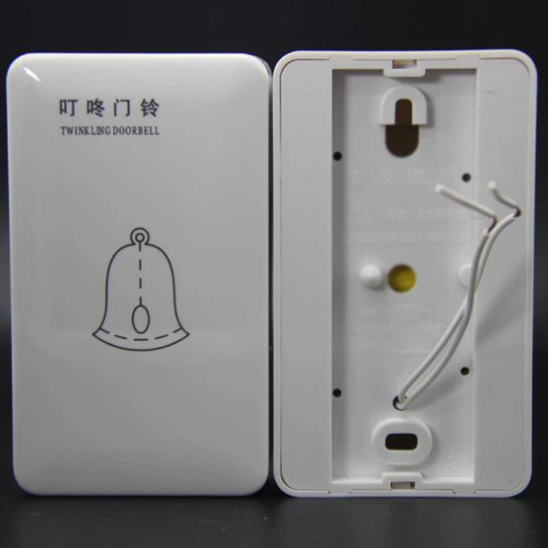 Abs Ac 220v Wired Door Bell Chime For Home Office Access Control