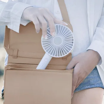 

Adjustable Speed Mini Fan Handheld Portable Cooling Electric Decorative ABS Gift Students Office Travel USB Charging Summer