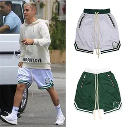 Shorts de sport à séchage rapide pour hommes, jogging, longueur aux genoux, pantalons de survêtement, de basket ball, de gym, d'entraînement, de course, nouvelle collection, été 