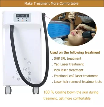 

New reduce pain cryo air cooling machine laser cooler zimmer machine zimmer cryo chiller professional beauty salon machine