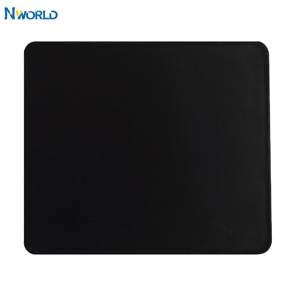 Игровые коврики для мыши Nworld нескользящий черный коврик 24*20 см подходит