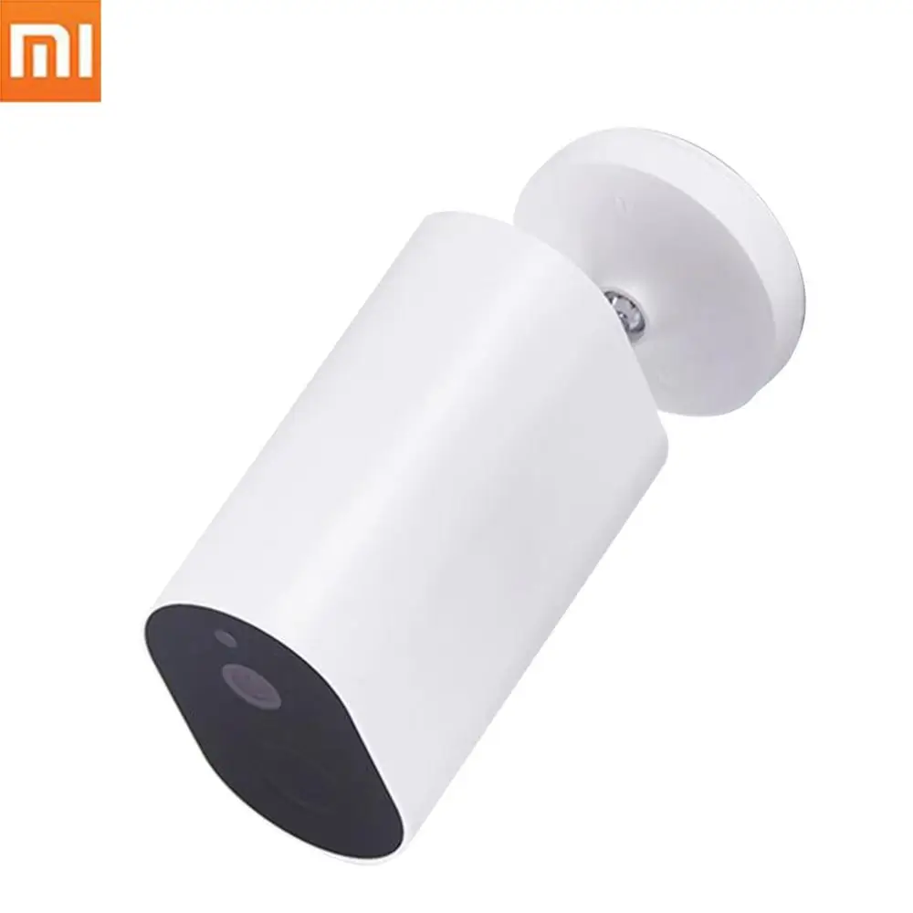 Xiaomi Mijia Смарт камера батарея шлюз CMSXJ11A 1080P 120 градусов F2.6 AI Humanoid обнаружения IP Беспроводная камера - Цветной: Белый