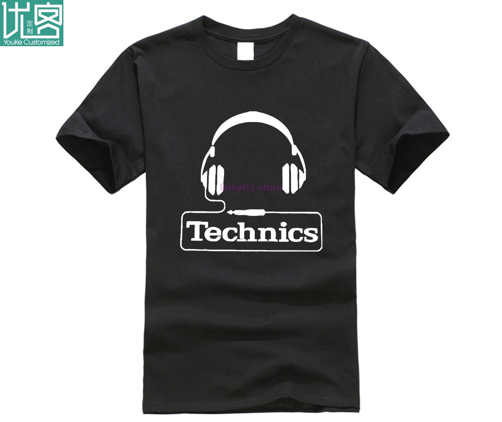 Technics Футболка Dj 1200 виниловая музыкальная домашняя техно электронная хип-хоп