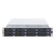 2U стойку горячей замены шасси 19 дюймов 12 отсеков для накопителей IPFS сервер хранения антистатические S265-12 6 ГБ SATA Материнская плата