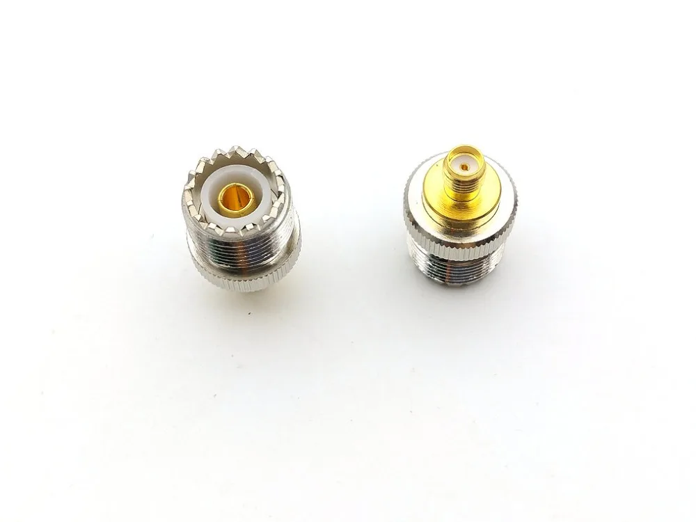 20 шт Медь UHF SO-239 гнездо SMA для женщин радиочастотный адаптер
