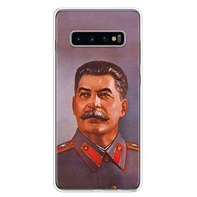 Русский Сталин СССР крышка чехол для телефона для samsung Galaxy A10 A20E A30 A40 A50 A70 A50S A80 M30S A6 A7 A8 A9 Plus+ Coque - Цвет: TW194-1
