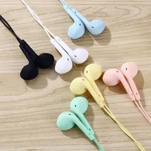 Sport-Earphone Wired Hands-Free Super-Bass Built-In In-Ear with 