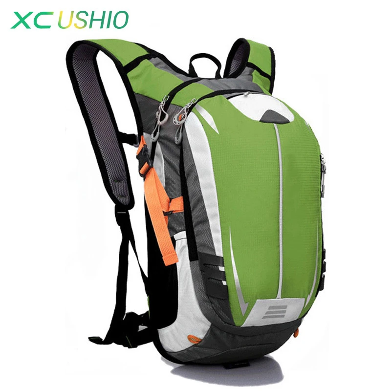 Discount 2018 New Sport Outdoor Cycling Backpack 18L Men Women Hiking Climbing Hydration Water Bag Pouch Bicycle Bag Rainproof Riding Bag 82