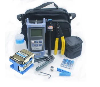 

Locator Optical-Power-Meter-5km Fiber-Optic Visual-Fault Cable-Wire Stripper Ftth-Tool-Kit