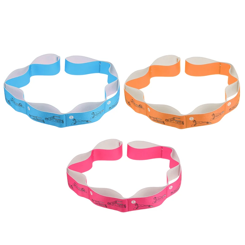 

Yoga Pull Strap Belt Polyester Latex Elastic Fitness Exercise Resistance Bands Gym Rope Figure Waist Leg Resistance Band