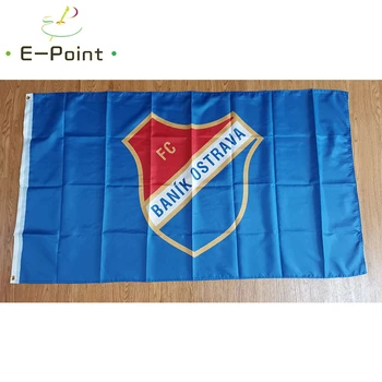 

Czech Republic FC Banik Ostrava 2ft*3ft (60*90cm) 3ft*5ft (90*150cm) Size Christmas Decorations for Home Flag Banner Gifts