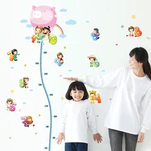 Поставка AY7100 горячий воздух баллон наклейки для измерения роста детей количество высота наклейки на стену напрямую от производителя 50*70 см