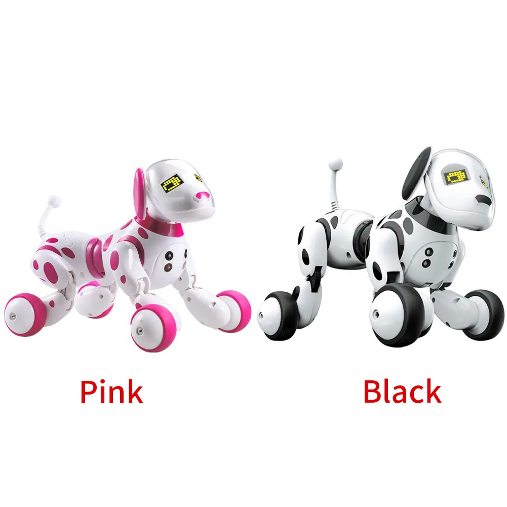 Интеллектуальный образовательный подарок на день рождения RC робот собака светодиодный пульт дистанционного управления Умная Электронная игрушка питомец интерактивный детский говорящий