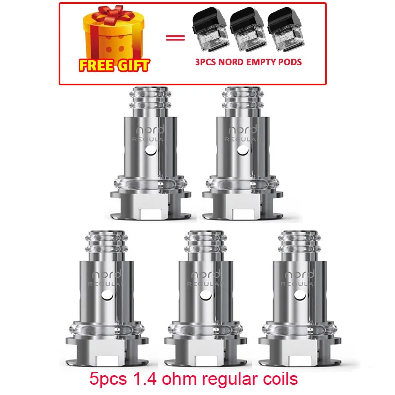 Nord regular 1.4 Smok портативный Pod Mod 40 Вт набор электронных сигарет SMOK RPM40 Pod Vape 1500 мАч и 4,3 мл об/мин Pod и 4,5 мл об/мин Nord картридж POD Vapor - Цвет: Nord regular 1.4