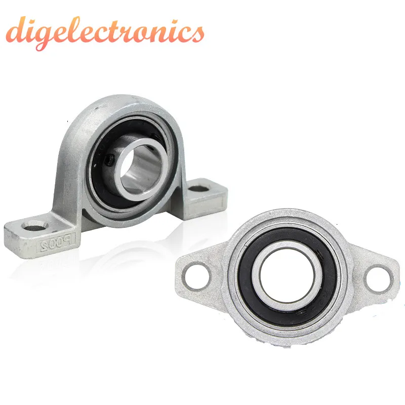 KP08 сплав Диаметр 8/12 мм Опора стержня подшипника сферические роликовые подшипники из цинкового сплава, цинковый сплав подшипники блока подушки Корпус крепление Поддержка